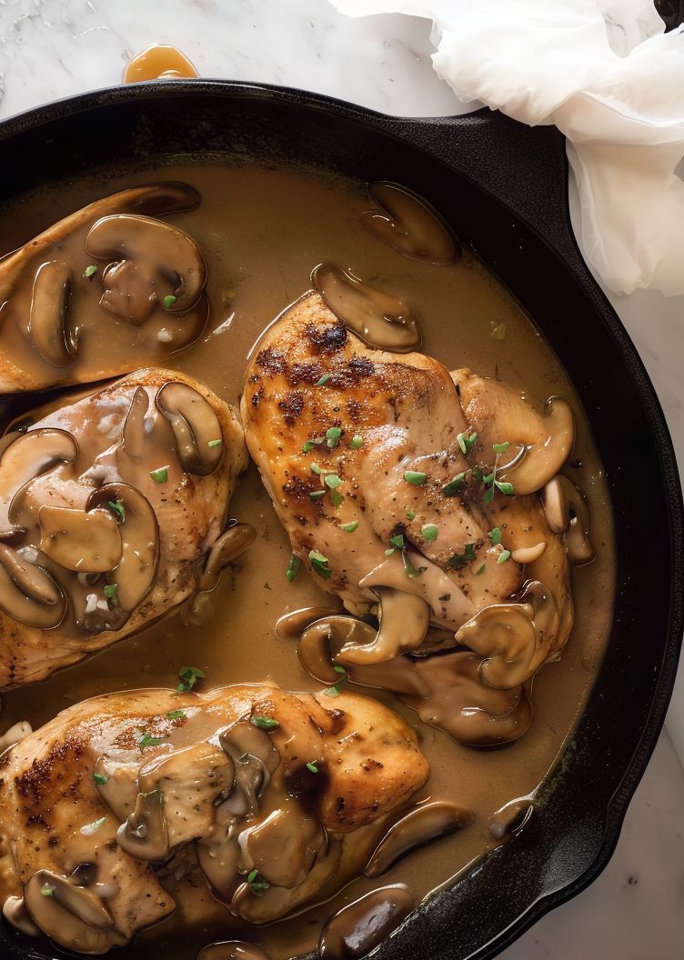 Chicken Meal With Mushroom