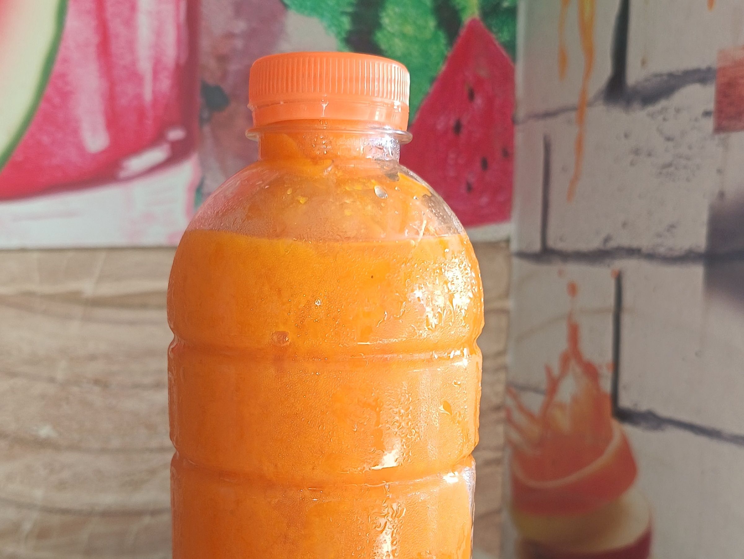 Mango ice cream liter