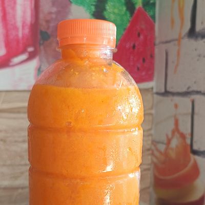 Mango ice cream liter