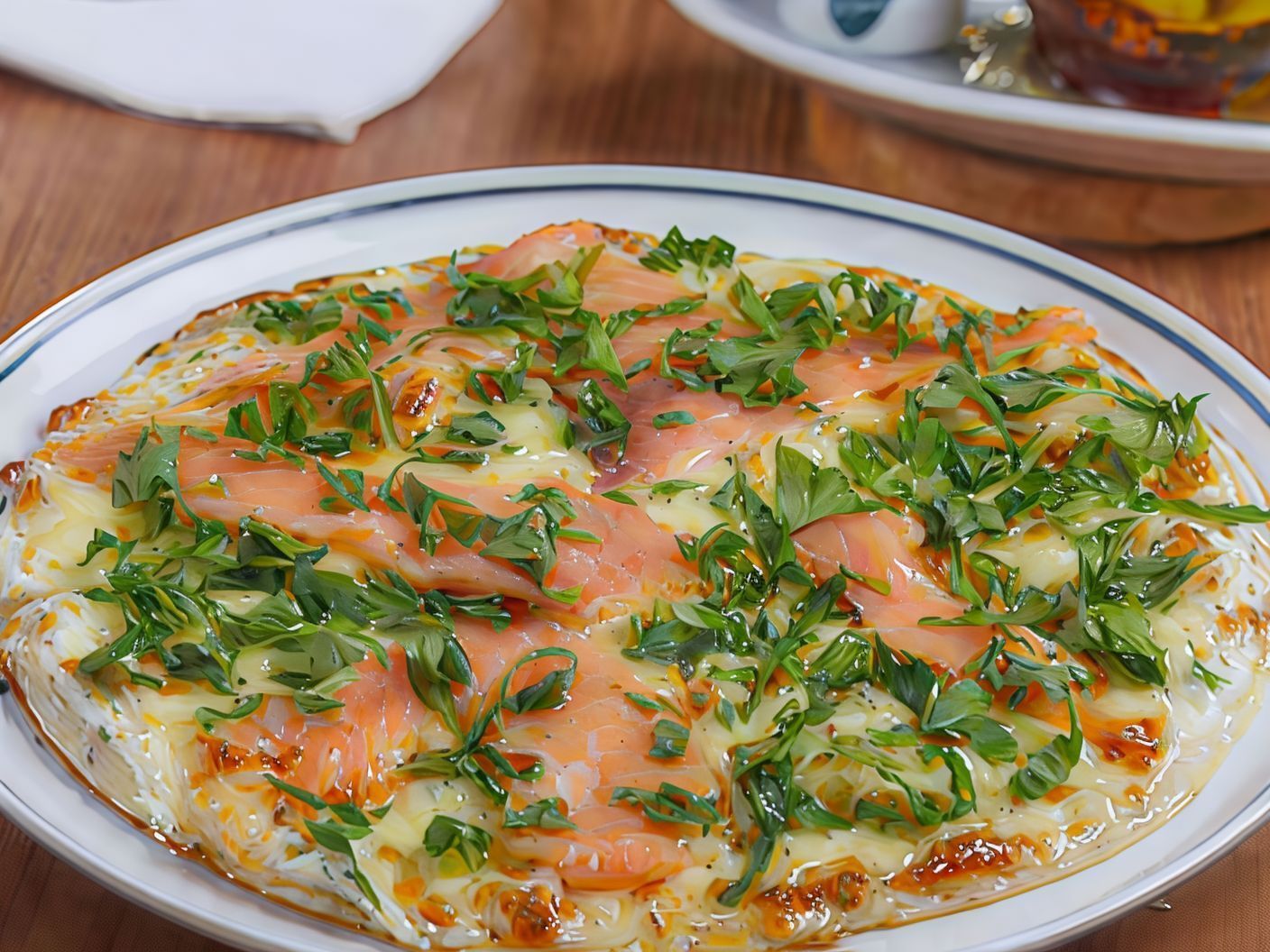 Salmon Pizza