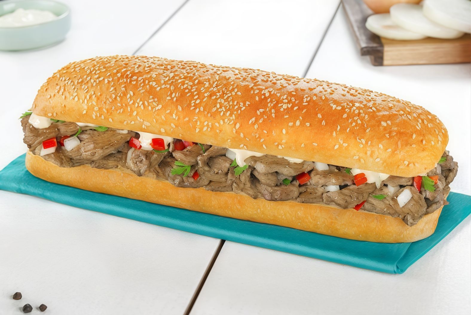 Beef Shawerma Sandwich