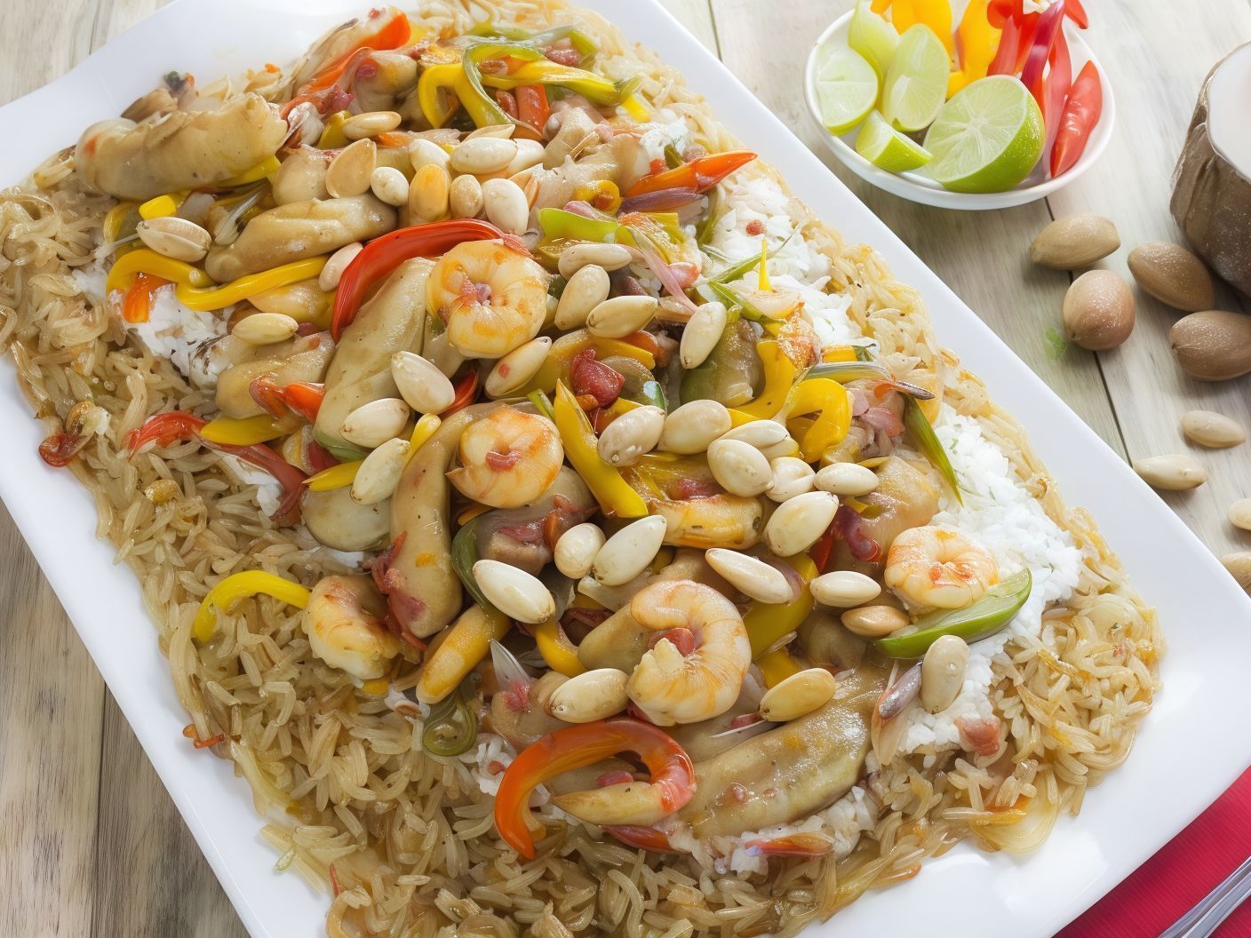 Al-Wali Seafood Fattah for two people