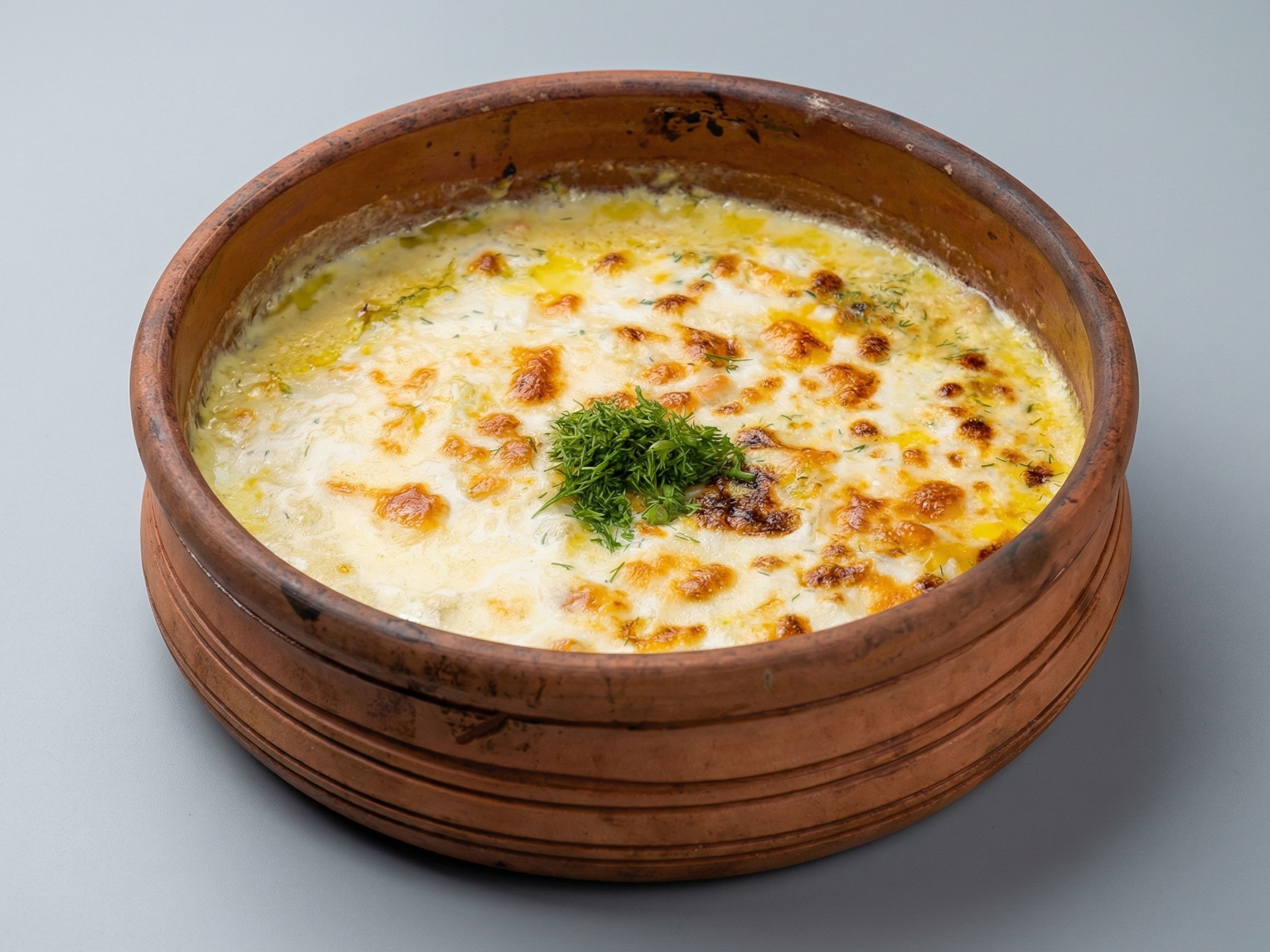 Seafood Casserole With White Sauce