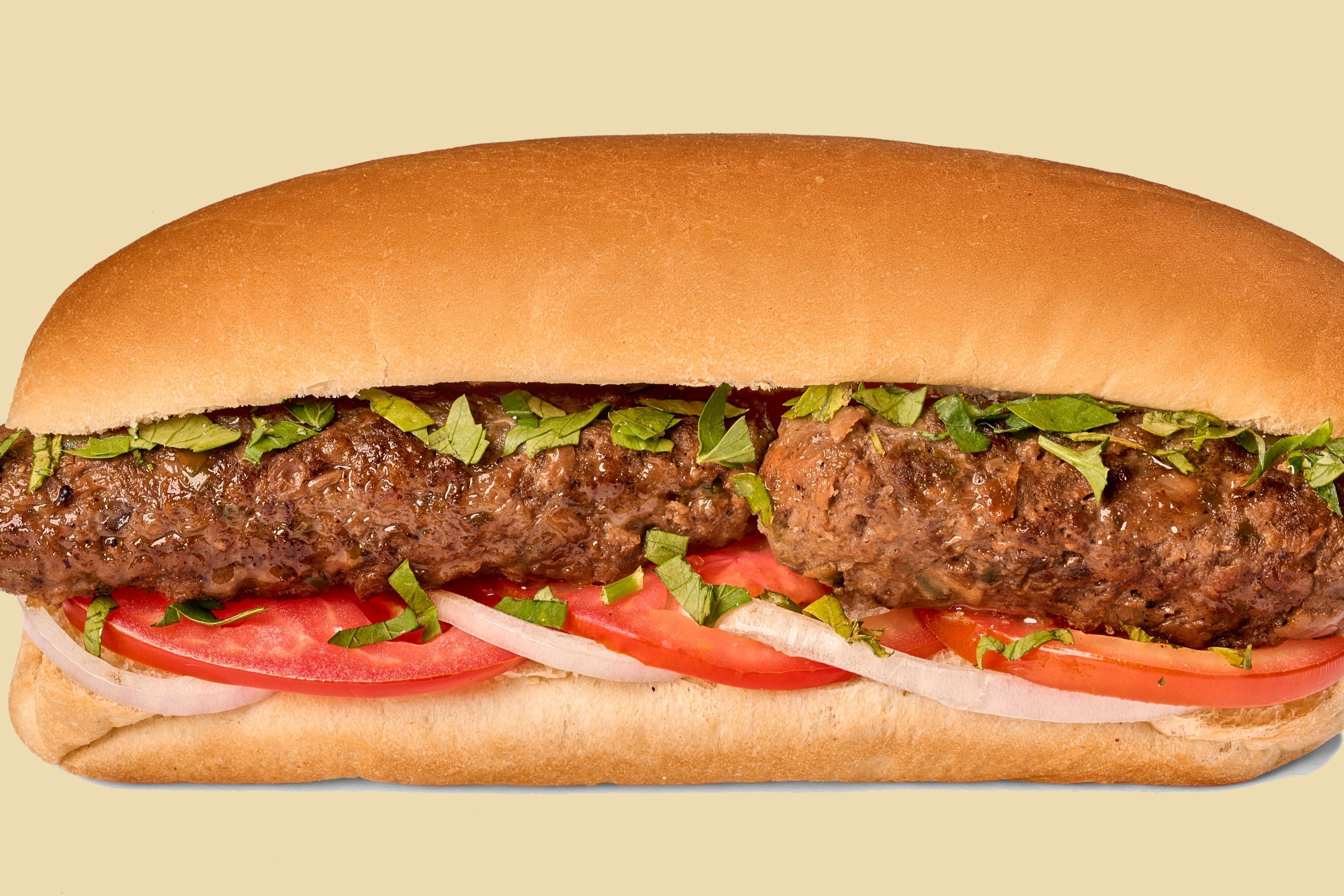 Grilled Kofta Sandwich