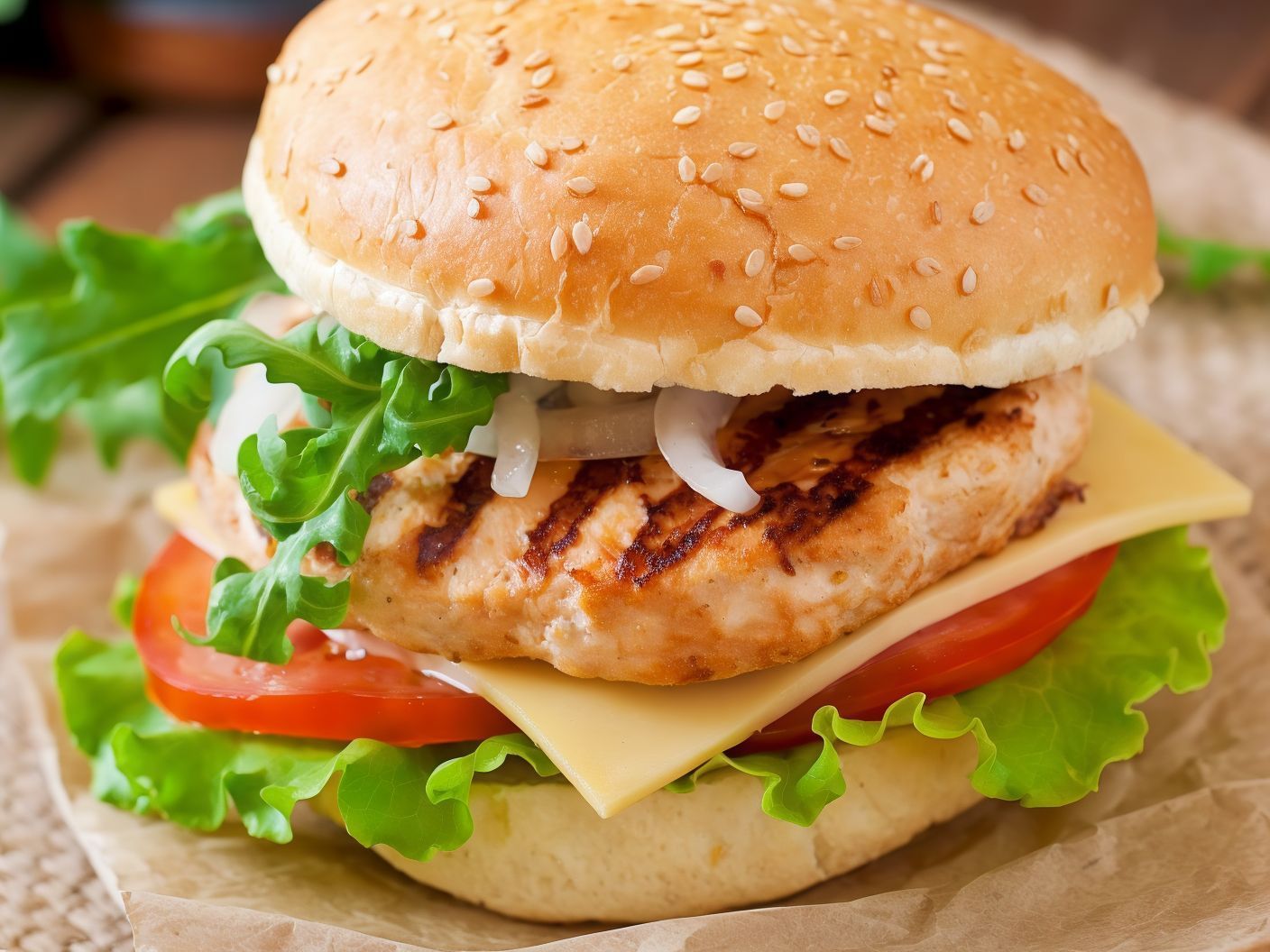 Chicken Burger Sandwich