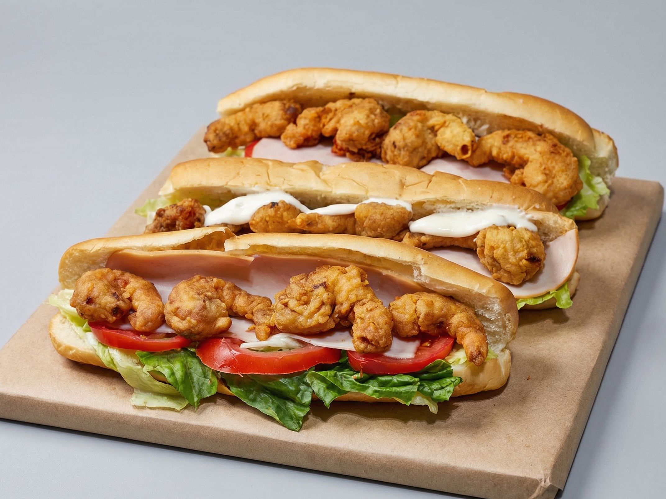 Medium Shrimp Sandwich