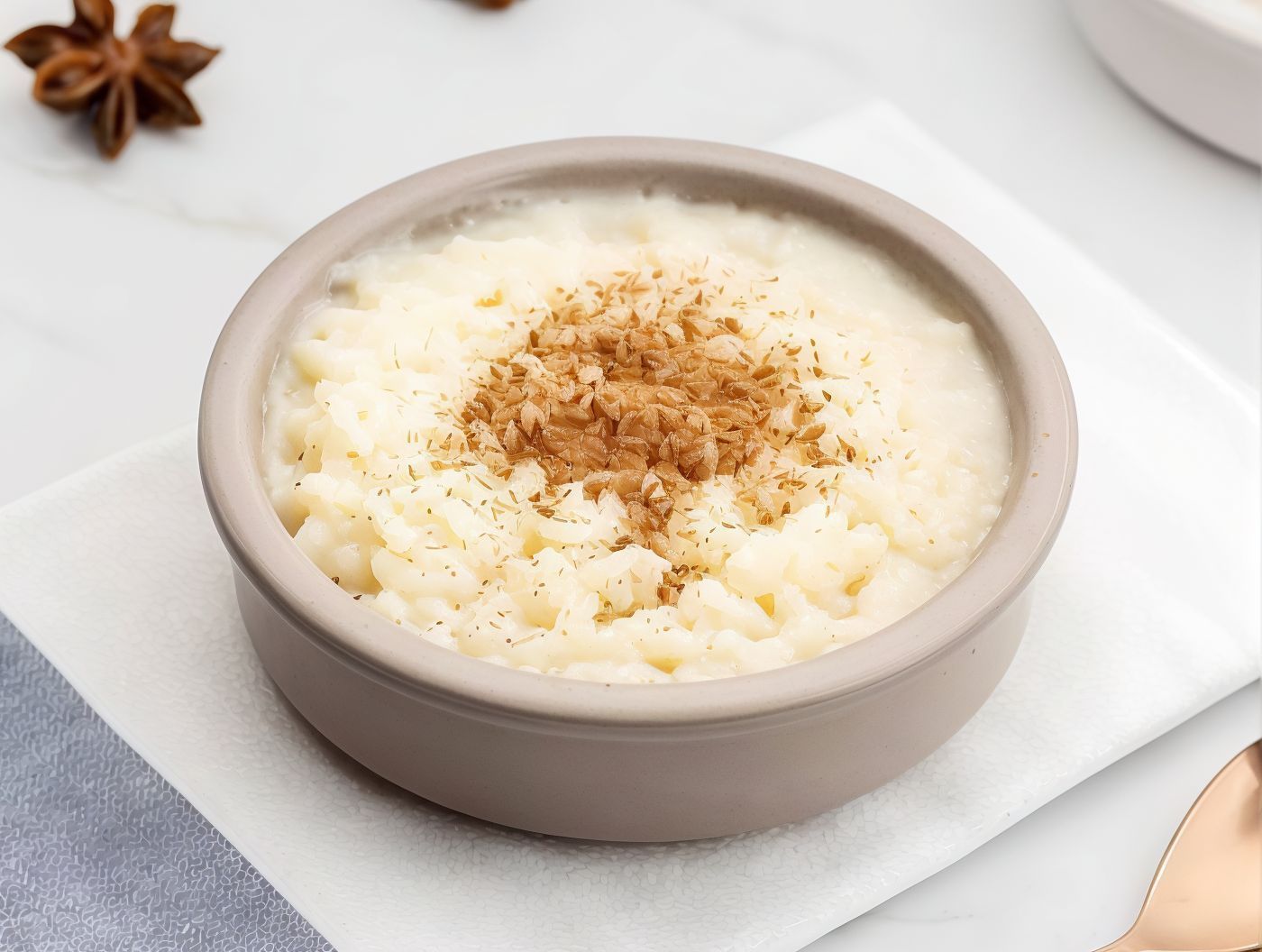 Rice Pudding With Raisins And Coconut