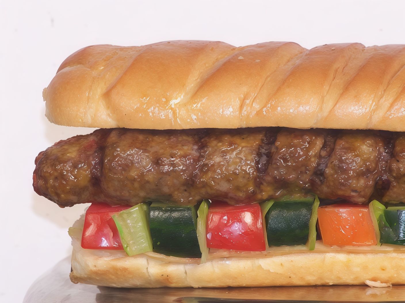 Grilled Kofta Sandwich