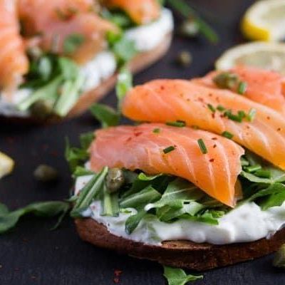 Smoked Salmon Sandwich