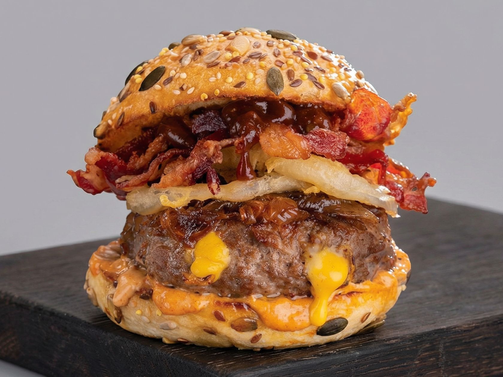 Too Cheesy Burger