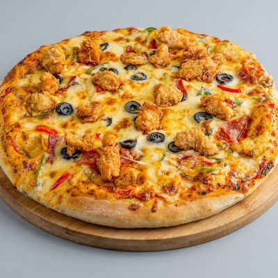 Crispy Chicken Pizza