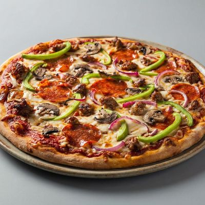 Oriental Sausage Pizza