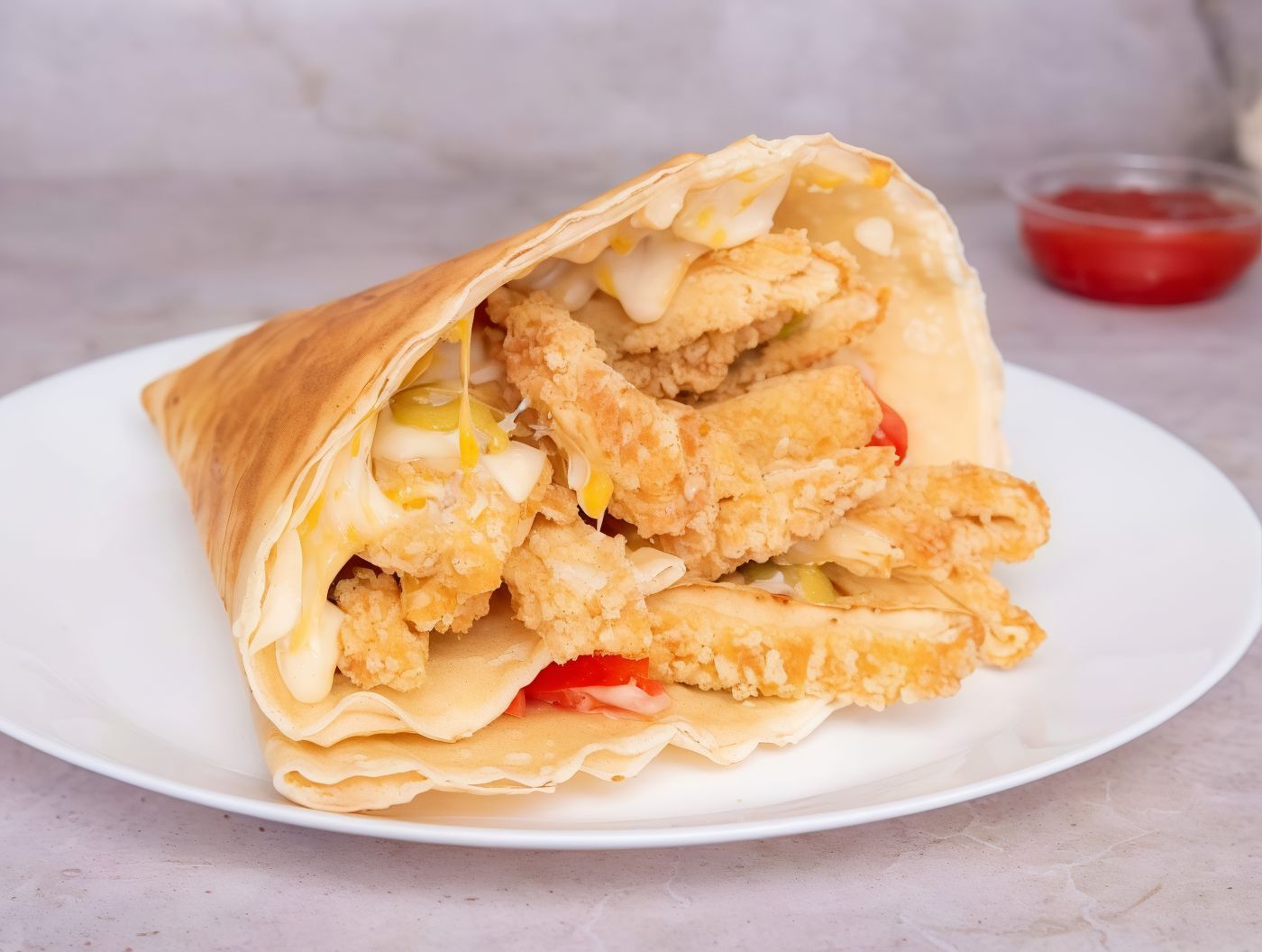 Vegan Fasting Crepes With Bané