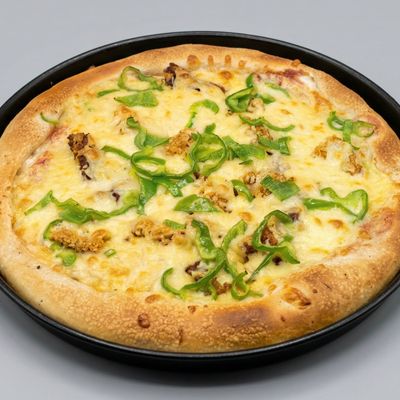 Fasting Vegan Breaded Pane Pizza