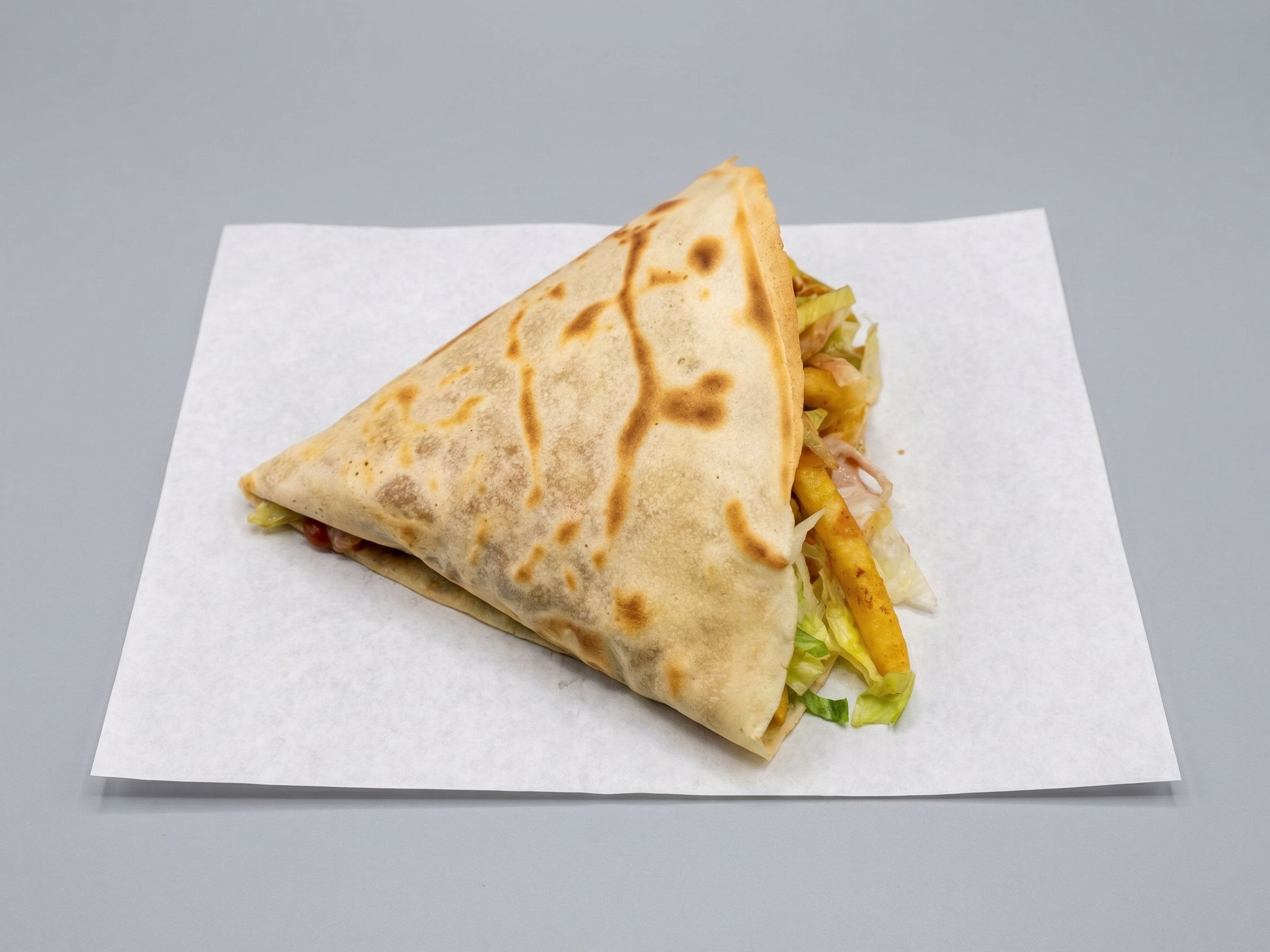Vegan potato crepe