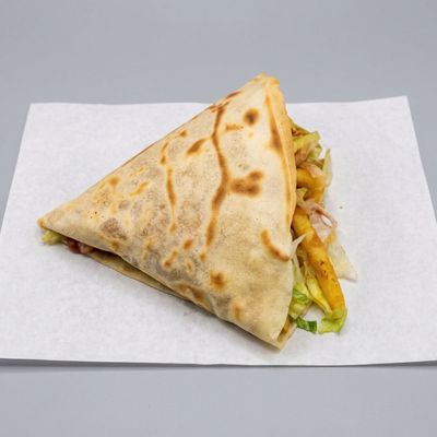 Vegan potato crepe