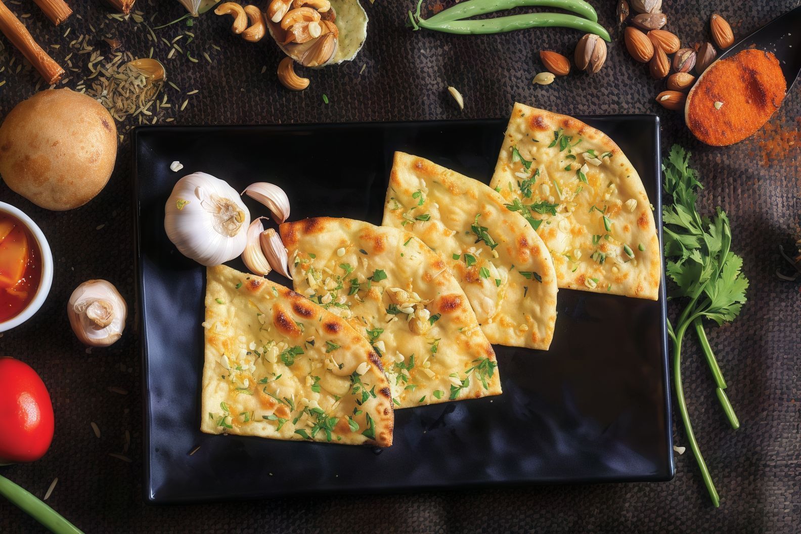 Garlic Naan