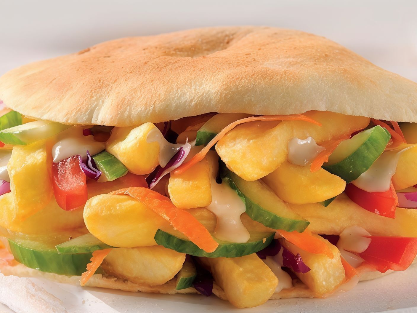 French Fries Sandwich