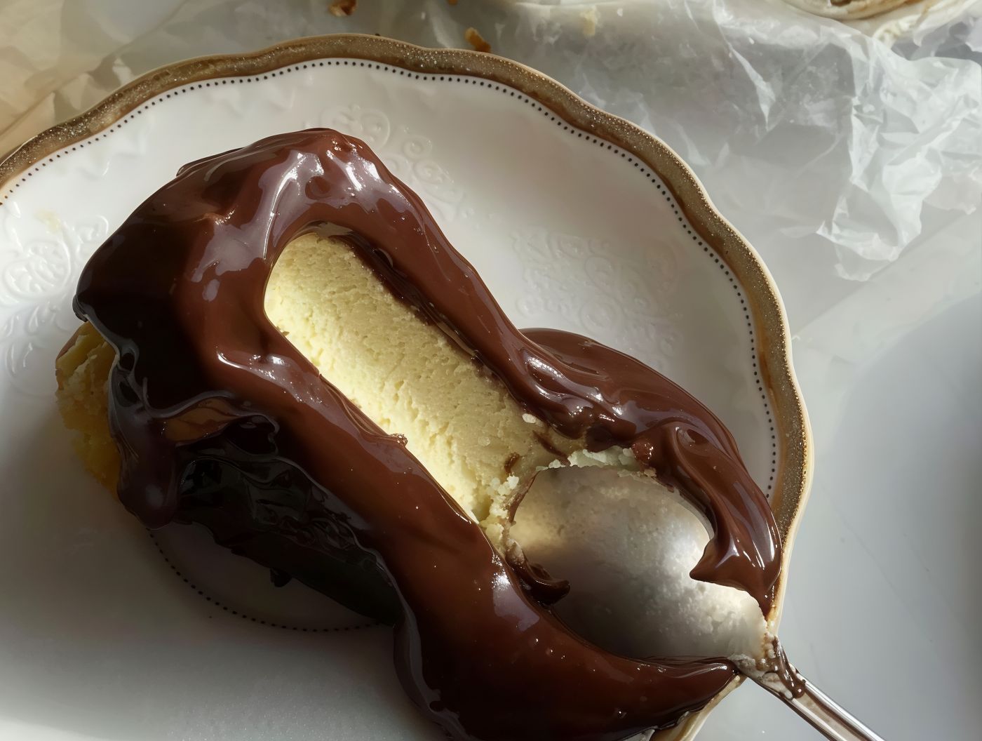 Lotus San Sebastian Cheesecake Piece