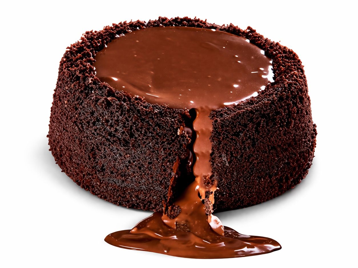 Volcano Nutella Cake