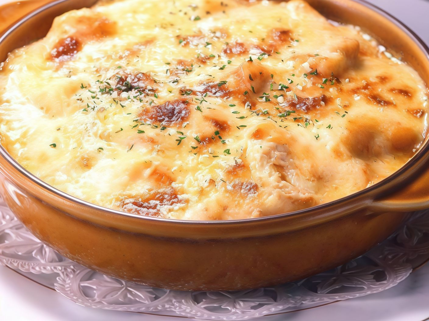 Meat Mozzarella Casserole