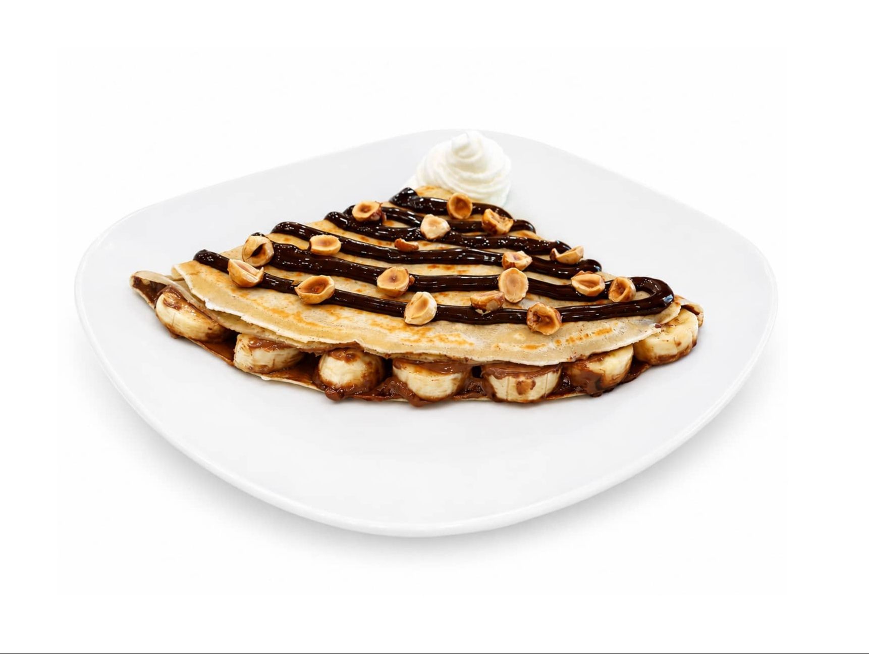 Banana Hazelnut Crepe