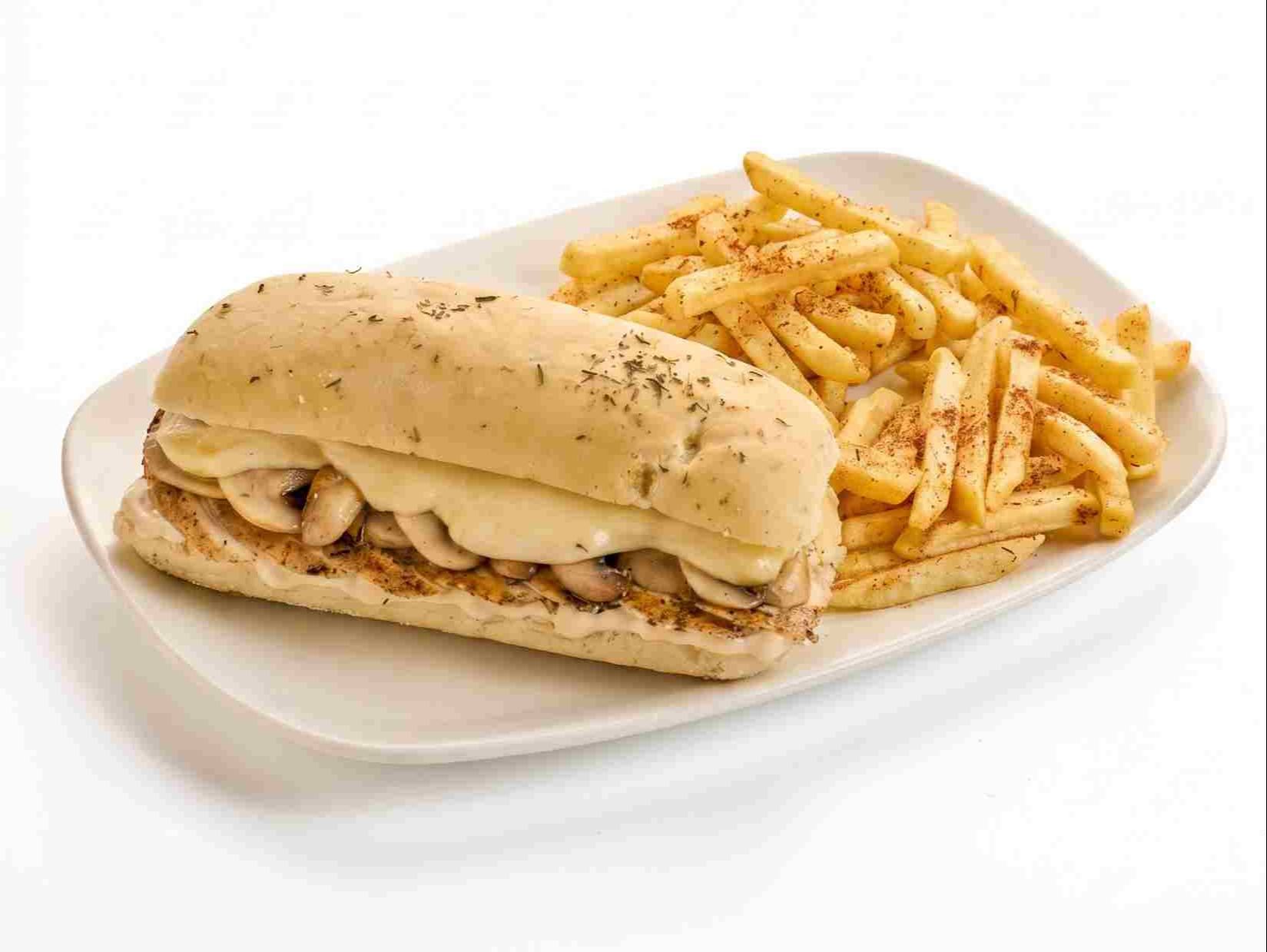 Chicken Alfredo Sandwich