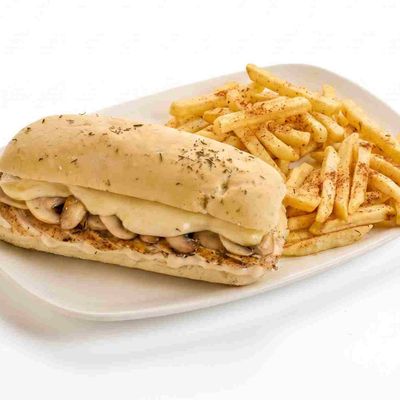 Chicken Alfredo Sandwich