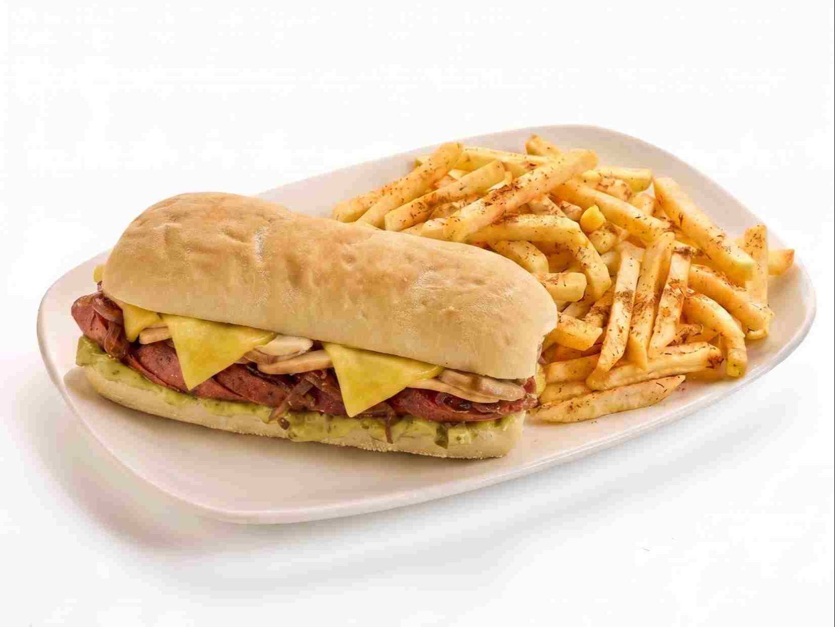 Armenian Sausage Sandwich