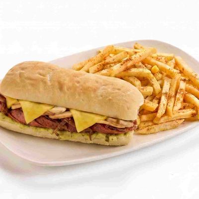 Armenian Sausage Sandwich