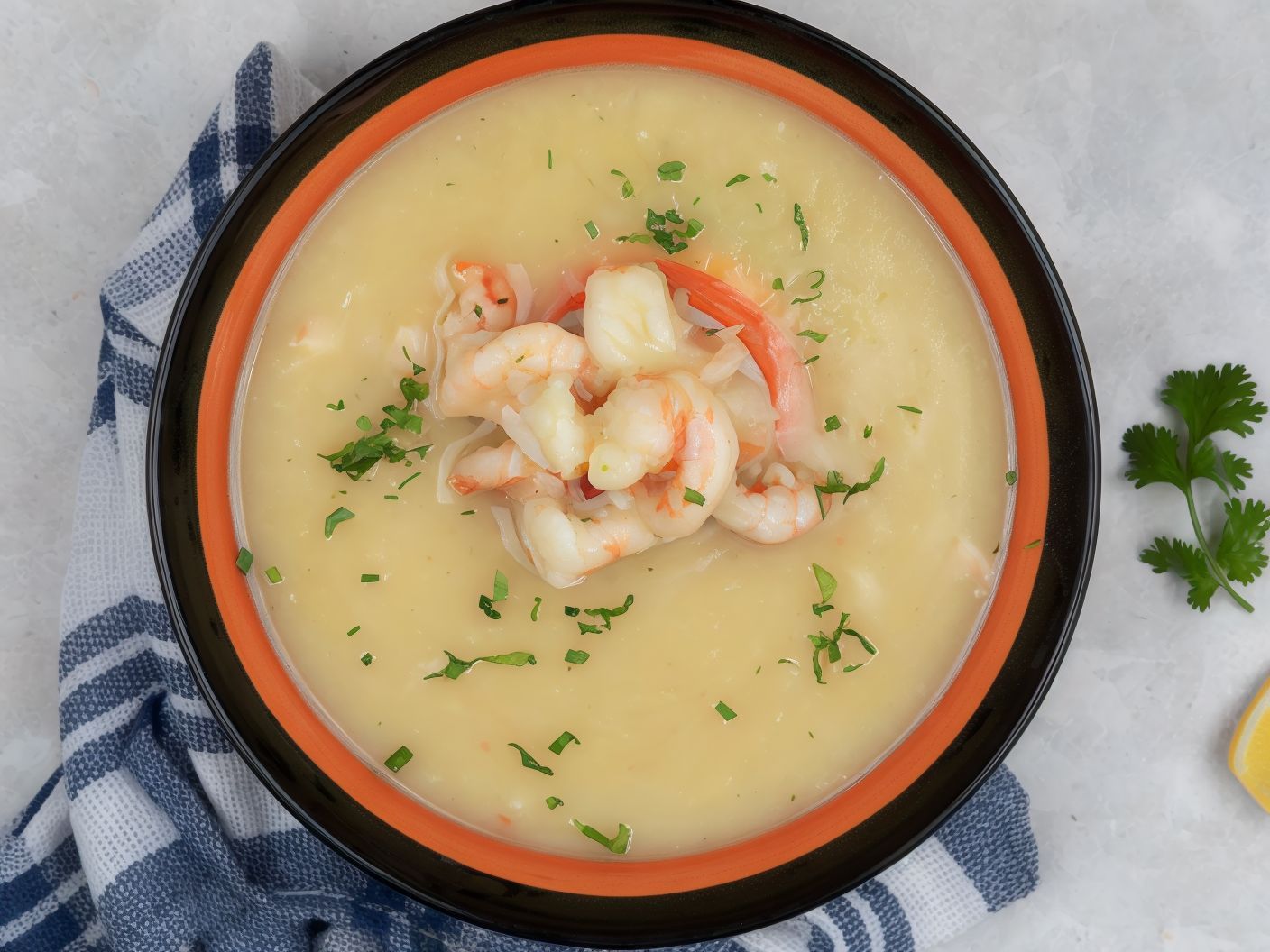 Shrimp soup