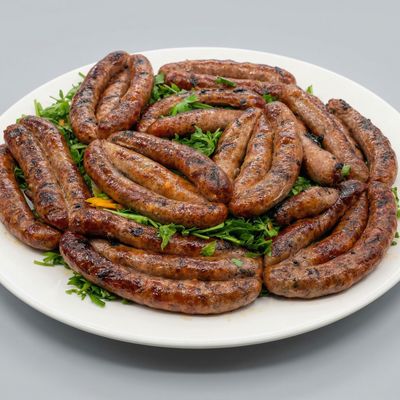 Kilo of sausage with rice