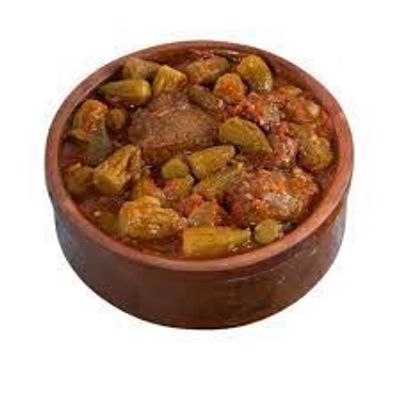 Okra With Meat