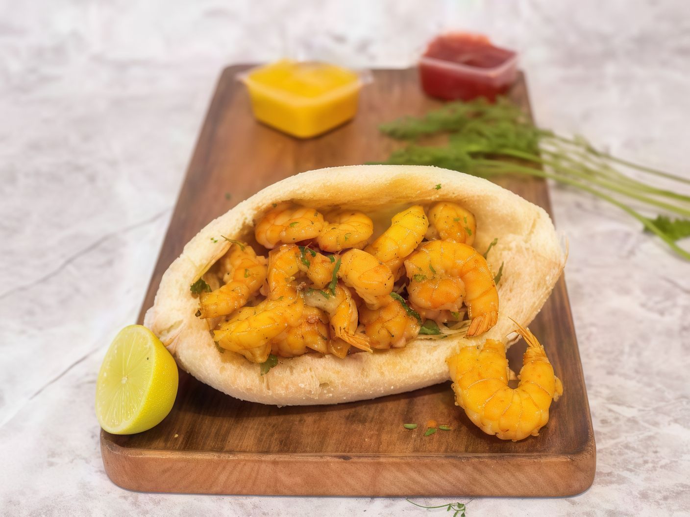 Medium Shrimp Sandwich