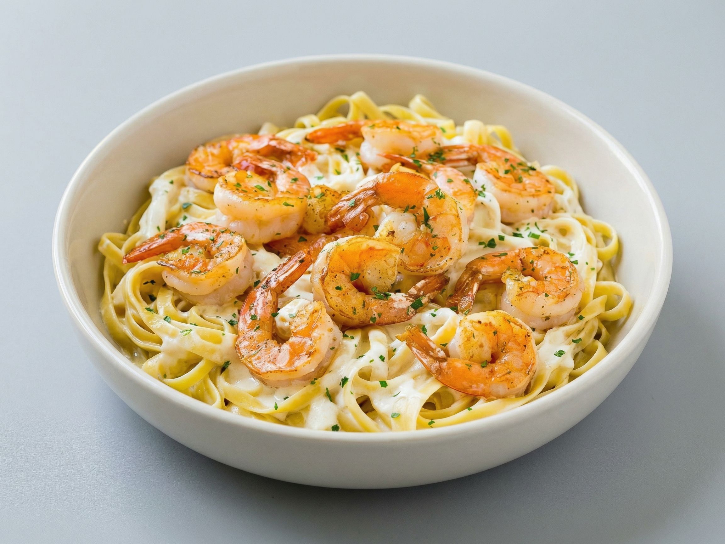 Shrimp Fettuccine Pasta