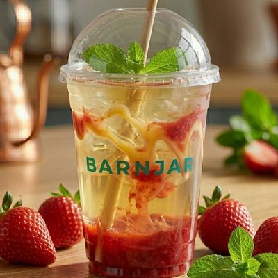 Strawberry Mint Green tea