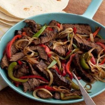 Meat Fajita Sandwich