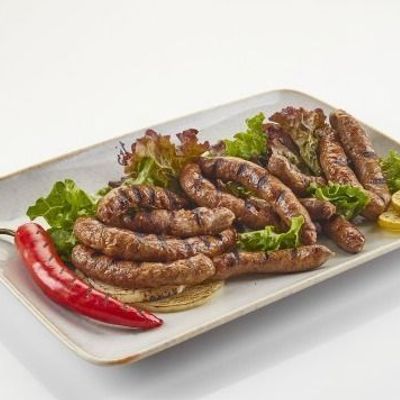Grilled local sausage