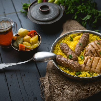 Shish Tawook With Kofta Meal