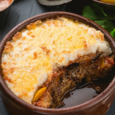 Mesakaa With Minced Meat Casserole