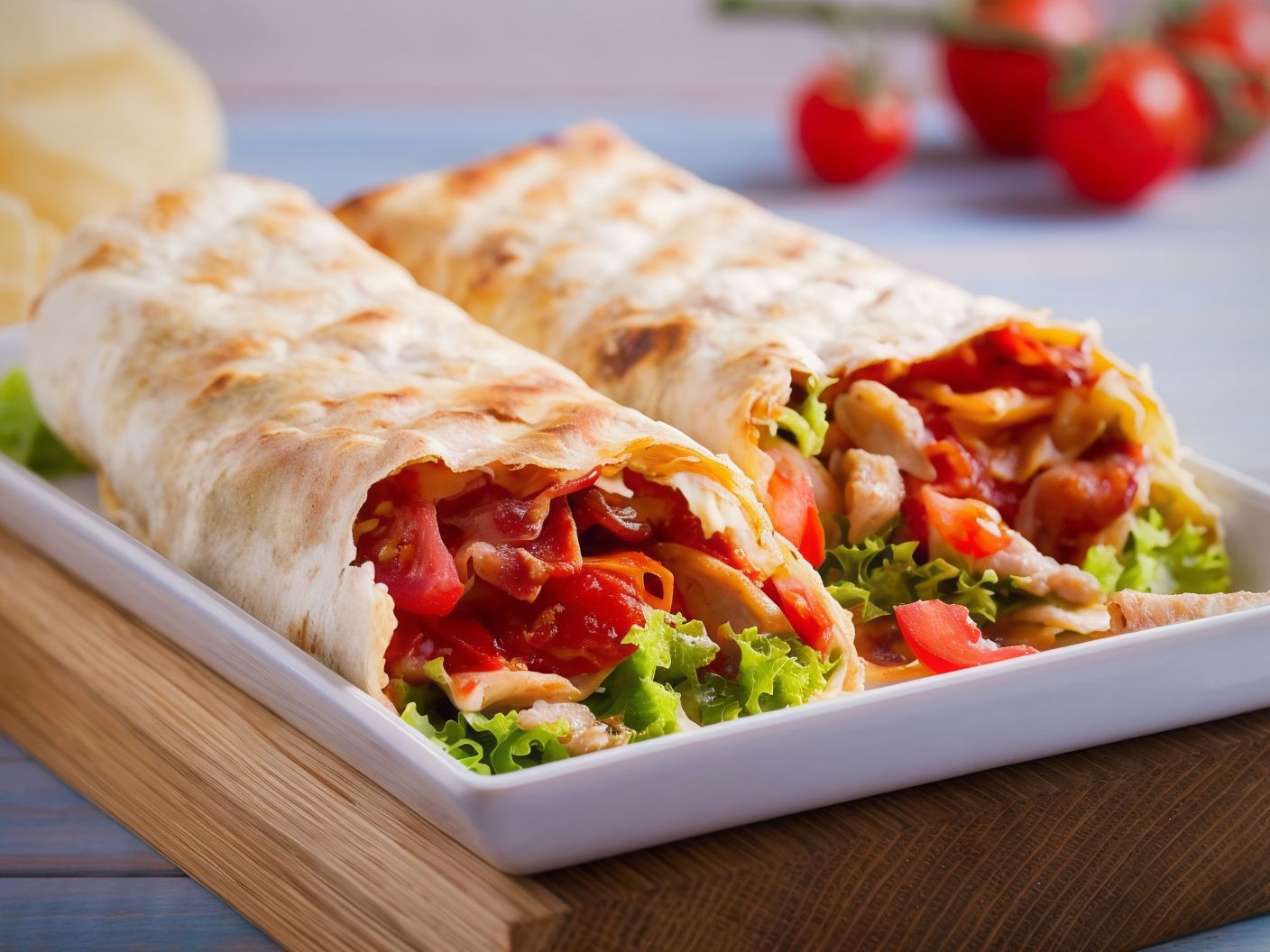 Meat Fajita Sandwich