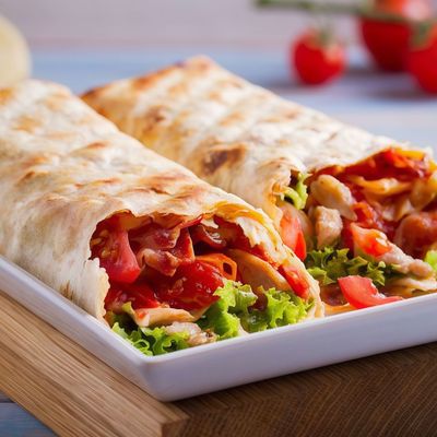 Meat Fajita Sandwich