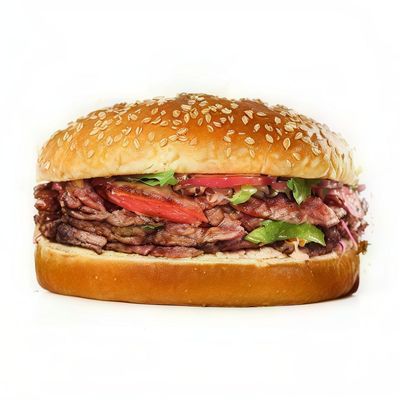 Meat Shawerma Bun Sandwich