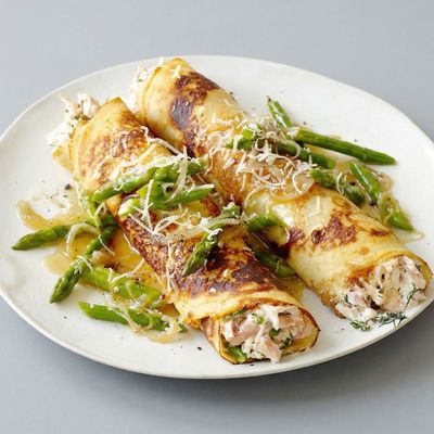 Smoked Chicken Crepe