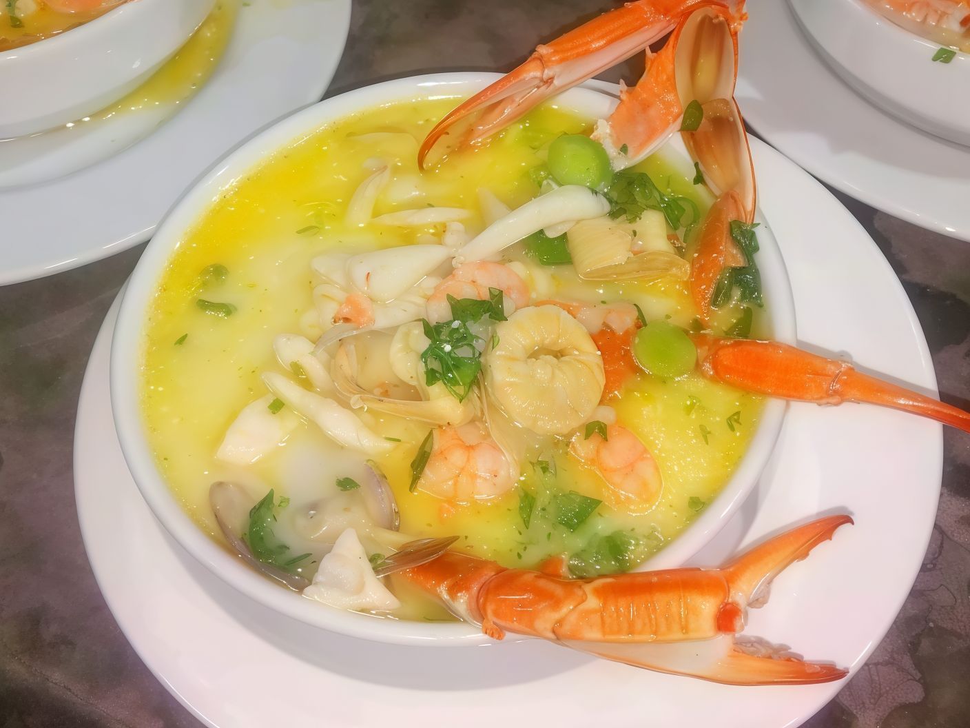 Boneless Seafood Soup