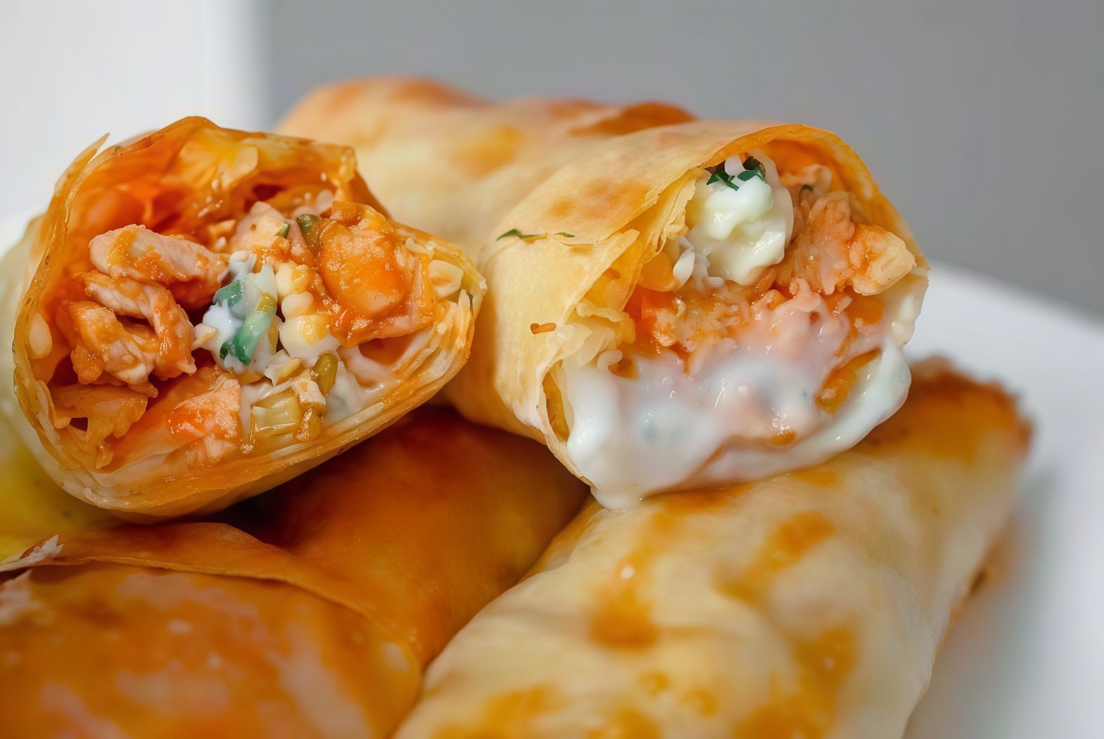 Chicken Roll Crepe