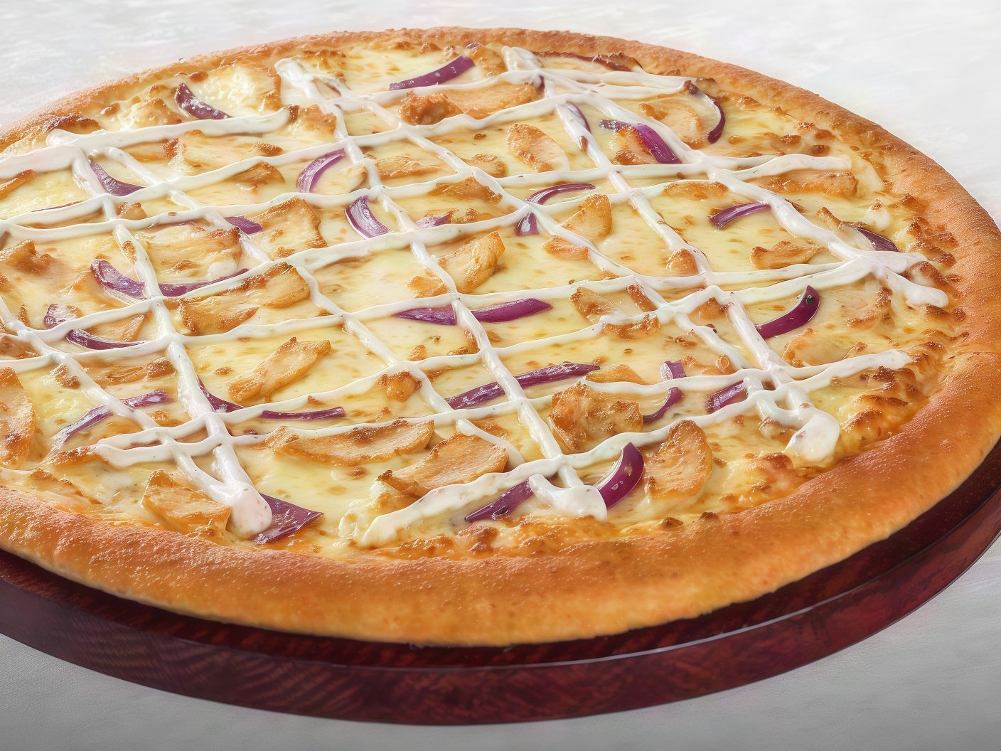 Chicken Ranch Pizza
