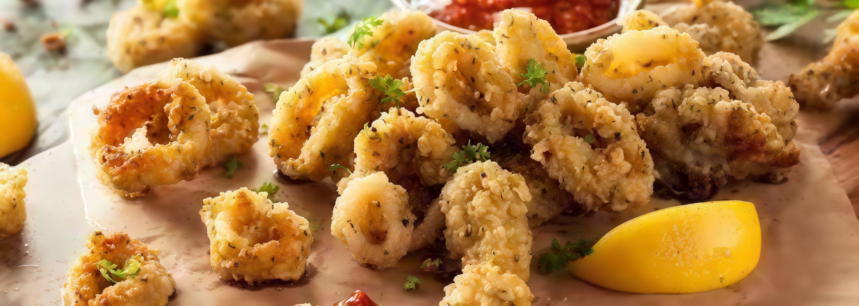 Calamari With Turmeric
