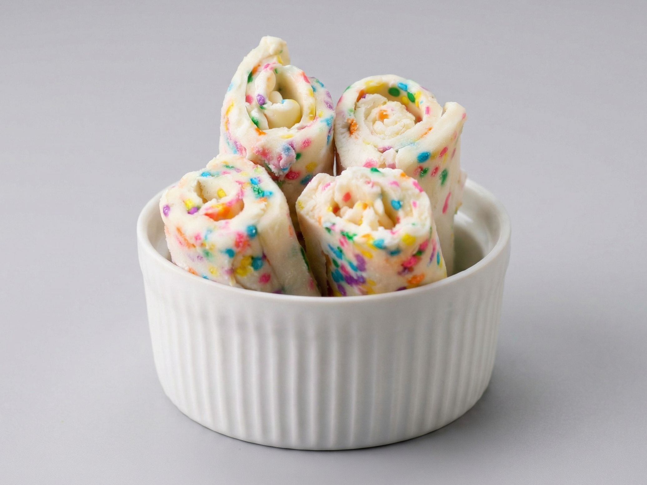 Cantaloupe Roll Ice Cream