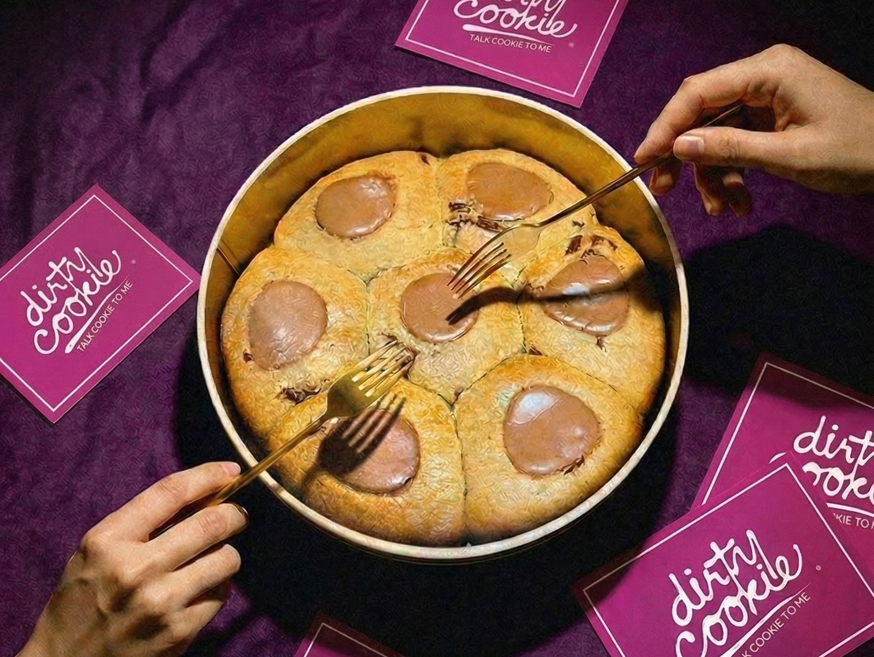 Chocolate Chip Nutella Tin Box